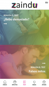 Aplicación para reducir el consumo de alcohol entre los jóvenes
