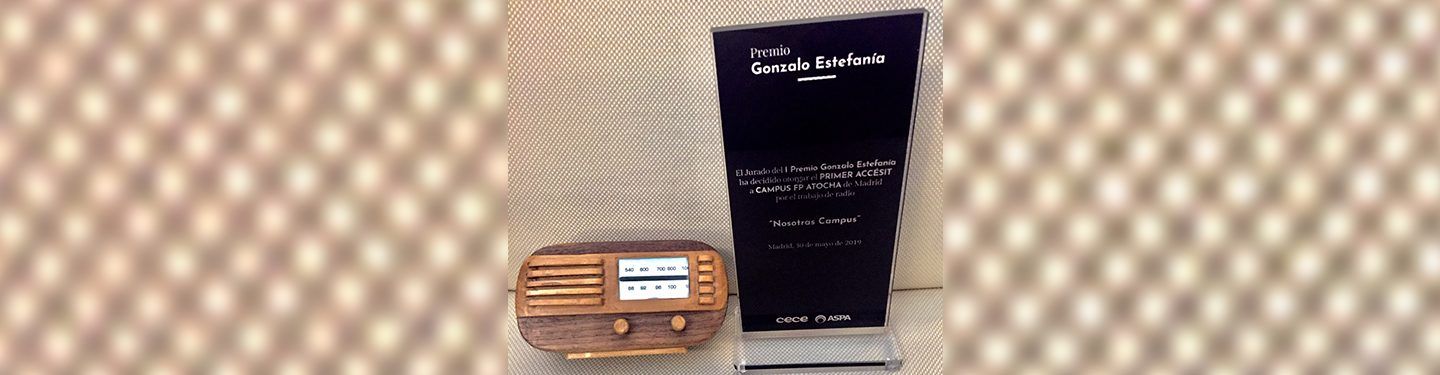 CampusFP logra el primer accésit del I Premio Gonzalo Estefanía