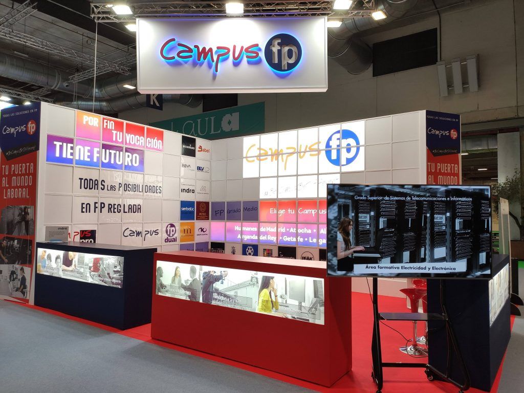stand CampusFP en AULA