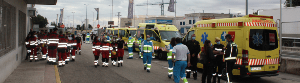 Simulacro Incidente Múltiples Víctimas (IMV)