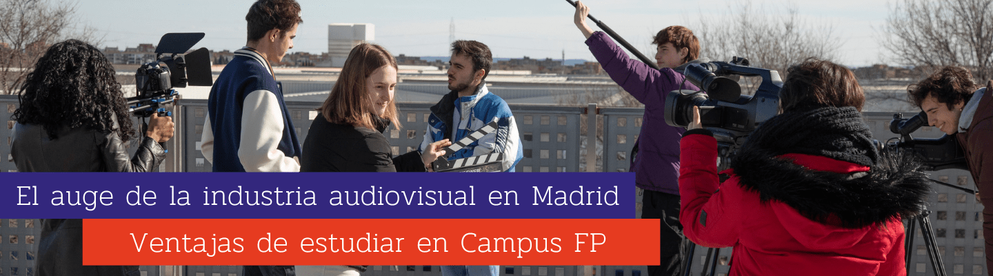 la industria audiovisual en Madrid