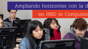 doble titulación en HND in Computing Data Analytics