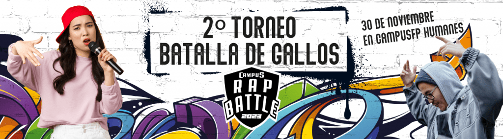 Tras el éxito del primer Torneo de Batallas de Gallo de CampusFP, volvemos con el segundo torneo donde los oponentes se enfrentarán verbalmente para demostrar su capacidad de improvisación.