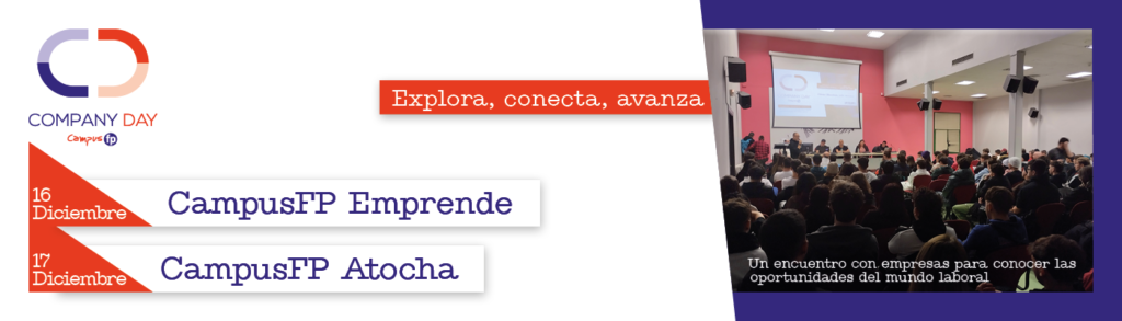 Company Day - Un encuentro con empresas para conocer las oportunidades del mundo laboral.