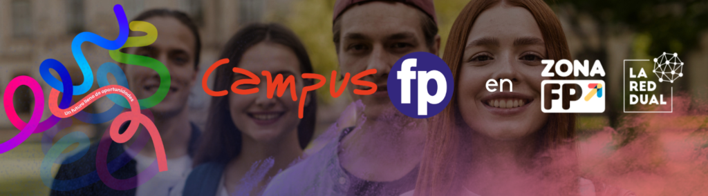 Te esperamos en la feria más completa sobre Formación Profesional, donde podrás conocer todos los grados oficiales que ofrece CampusFP y resolver tus dudas sobre el camino que mejor se adapta a ti.