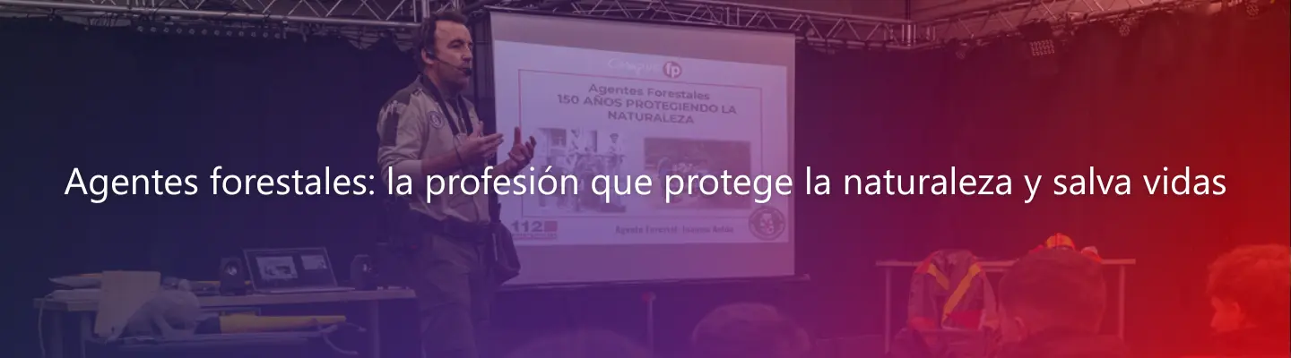 Agentes forestales profesión que protege naturaleza y salva vidas