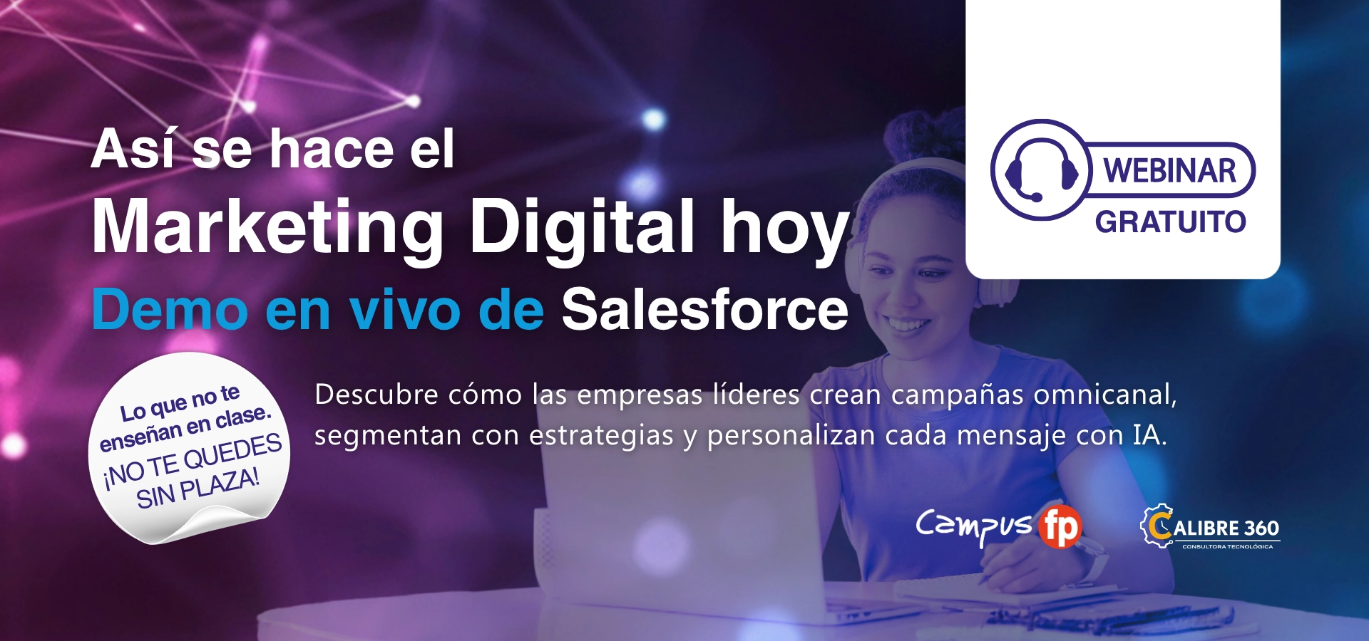 webinar salesforce marketing digital campusfp